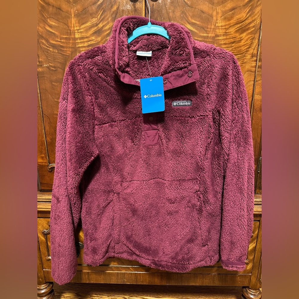 Columbia NWT Purple Fleece Jacket